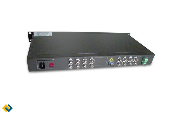 Bộ thu phát 16 kênh Video sang quang SWV61600, Bộ thu phát 16 kênh Video sang quang SWV61600